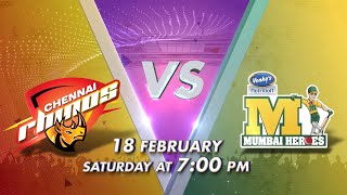 CCL 2023 Match 2  Chennai Rhinos vs Mumbai Heroes  Promo  Feb 18th from 7pm  HappyHappyCCL [upl. by Mcnalley]