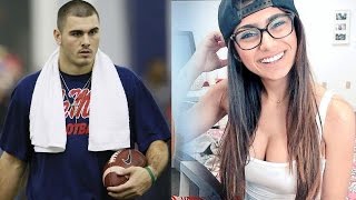 Chad Kelly TROLLED by Porn Star Mia Khalifa After Being Named quotMr Irrelevantquot at NFL Draft [upl. by Htenay]