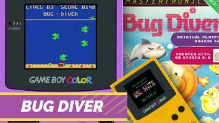 Bug Diver  Gameboy Color 20 sec short gameplay video [upl. by Adnaral509]