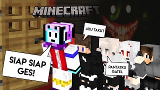 AKU NANTANG HANTU MINECRAFT BARENG TEMANTEMANKU [upl. by Nevet670]