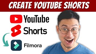 How To Create YouTube Shorts Using Wondershare Filmora Video Editor [upl. by Stovall]