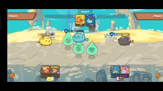 from subscriber  lunge team  Axie infinity classic update gameplay 2024 [upl. by Brice]