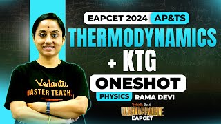 Thermodynamics amp KTG One Shot Class 11🔥  EAPCET 2024  AP amp TS  🚀 Unstoppable EAPCET [upl. by Kala888]