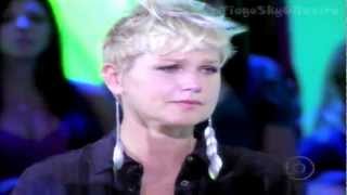 Xuxa emocionada com a música quotRessuscitamequot de Aline Barros no Tv Xuxa  11022012 [upl. by Lizzy]