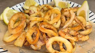 CALAMARI CROCCANTI FRITTI IN FRIGGITRICE AD ARIA [upl. by Alyek701]