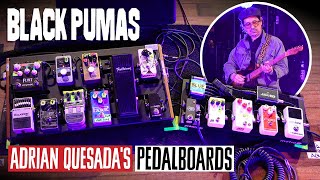 Black Pumas Pedalboard for Adrian Quesada [upl. by Etnwahs]