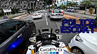 Penang Heritage Police EscortPolis Trafik GoPro Hero8 [upl. by Conrado]