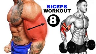 6 Best Exercises Bigger Biceps At Gym Bicepsworkout  Bicep Blast  8 Exercises for Stronger Arms [upl. by Eelirak287]