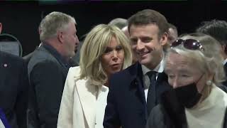 ELECCIONES EN FRANCIA Así votó Macron [upl. by Lovmilla]