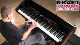 Kraft Music  Kawai MP10 Digital Stage Piano Demo with Sean OShea [upl. by Neil]