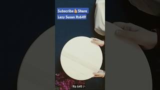 Wooden Lazy Susan from IKEA shorts ikeafurniture kitchen lazysusan viralshorts [upl. by Ahsyas268]