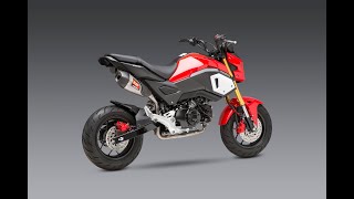 Honda Grom MSX125 Full Titanium Yoshimura RS9T  Track Tested [upl. by Tootsie]