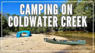 An Adventure on Coldwater Creek  Florida Panhandle  Canoe [upl. by Kosel]