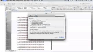 How to Setup Autosave in Microsoft Word 2011 Mac [upl. by Tobias]