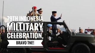 79th Indonesia Millitary People Celebration [upl. by Esorrebma]