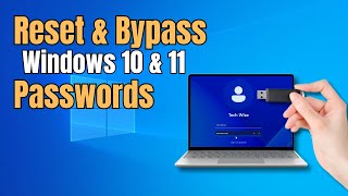 Bypass Reset Unlock Any Windows PC Forgotten Password Using Hirens Bootable USB [upl. by Schertz796]