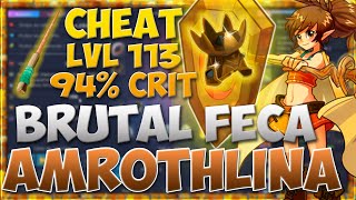 DOFUS PVP 1X1 FECA CHEAT 94 CRIT AMROTHLINE LVL 113 [upl. by Lumbard86]