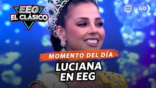 EEG El Clásico Luciana Fuster estuvo con nosotros y aclaró especulaciones HOY [upl. by Mad]