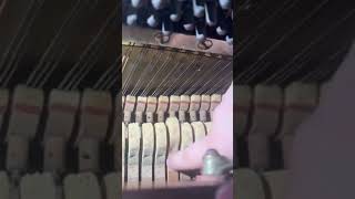 Why Doesnt the Upright Piano Hammer H Strike the Strings How to Fix It yourself diy piano [upl. by Rafi606]