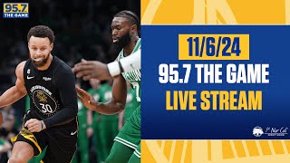 Warriors the defeat Celtics in Boston 118112  957 The Game Live Stream [upl. by Aicilas]