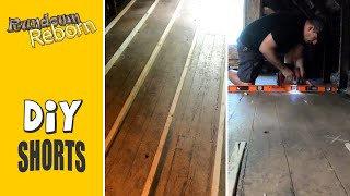 Level A Floor Using Screws [upl. by Cortney]