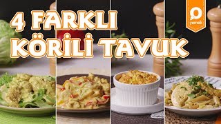 4 Farklı Körili Tavuk Tarifi  Onedio Yemek  Tek Malzeme Çok Tarif [upl. by Leynwad]