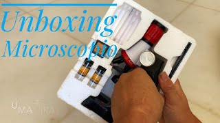 Unboxing Microscópio [upl. by Daniella]