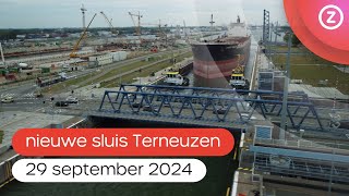 Nieuwe Sluis Terneuzen 29 september 2024 [upl. by Niarfe]