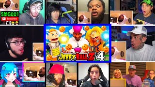 SML Movie Jeffy Ball Z Episode 4 REACTION MASHUP [upl. by Akimihs803]