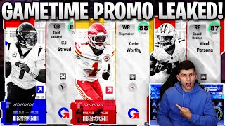 GAME TIME PROMO LEAKED 88 WORTHY CJ STROUD MICAH AND MORE [upl. by Olcott]