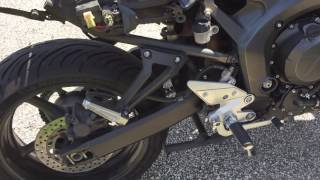 Yamaha FZ6 No Muffler [upl. by Udale]