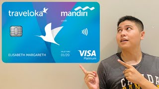 REVIEW KARTU KREDIT MANDIRI TRAVELOKA VISA PLATINUM [upl. by Nora735]