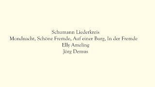 Elly Ameling  Jörg Demus Liederkreis op 39  Schumann part 2 [upl. by Ydnahs462]