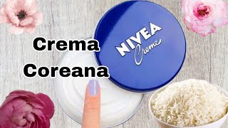 Cómo hacer crema de Arroz Coreana para la Cara [upl. by Fairley]