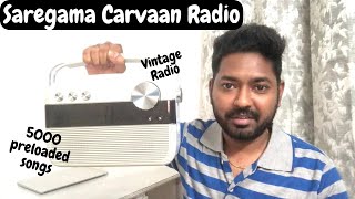 Saregama Carvaan Vintage Radio  Unboxing amp My Opinion  RoamDineUnbox [upl. by Nivad]