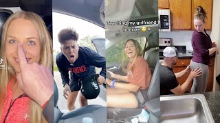 Couple Goals amp Pranks  What They Will Do  TikTok Couple Prank amp Goals Video Compilation 1 [upl. by Haletta]