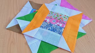 How to Make a Simple Spools Quilt Block [upl. by Baptist264]