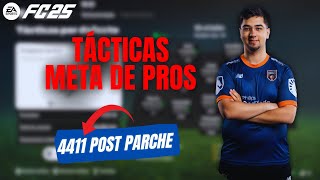 LAS MEJORES TÁCTICAS META POST PARCHE EN EA FC 25 [upl. by Dranek]