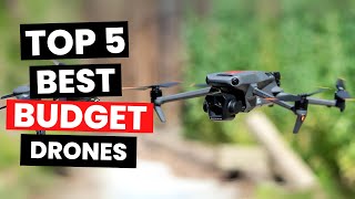 Top 5 Best Budget Drones 2024 [upl. by Elane]