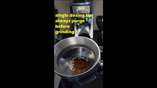 Single dosing with Baratza Sette 270 Wi  Remember to purge after changing grind size [upl. by Anson]