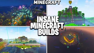 Minecrafts Most INSANE Worlds and Builds [upl. by Baumbaugh]