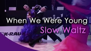 SLOW WALTZ  Dj Ice ft Jonna  When We Were Young orig Adele 29 BPM [upl. by Eecrad]