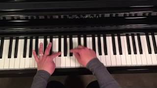 F Sharp Major Chord on the Piano [upl. by Aicatsan]