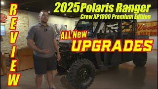 Review  2025 Polaris Ranger Crew XP1000 with Matt Lozano  Woods Cycle Country  New Braunfels TX [upl. by Jen]