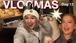 LUCIA dagen🕯️vlogmas dag 13🤍 [upl. by Eidok775]