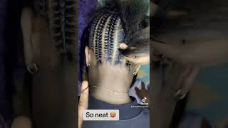 HOW TO STICH CORNROW Feed in STICH braids [upl. by Goodhen]