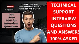 Technical Support Interview Questions and answers  100 asked interview questions techsupport [upl. by Lunette680]