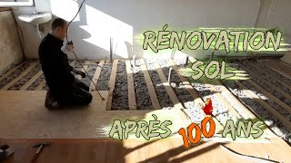 Rénovation et isolation des sol  Refaire un plancher bois [upl. by Letnohc]