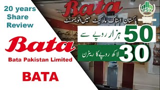 BATA Share Price  Bata Pakistan Limited [upl. by Nodlew967]