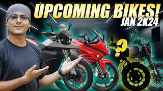 Top 20 Best Upcoming Bikes In 2024 ⚡Hero Mavrick 440 TVS RTR RR200 Ola Bike amp More [upl. by Zacek]